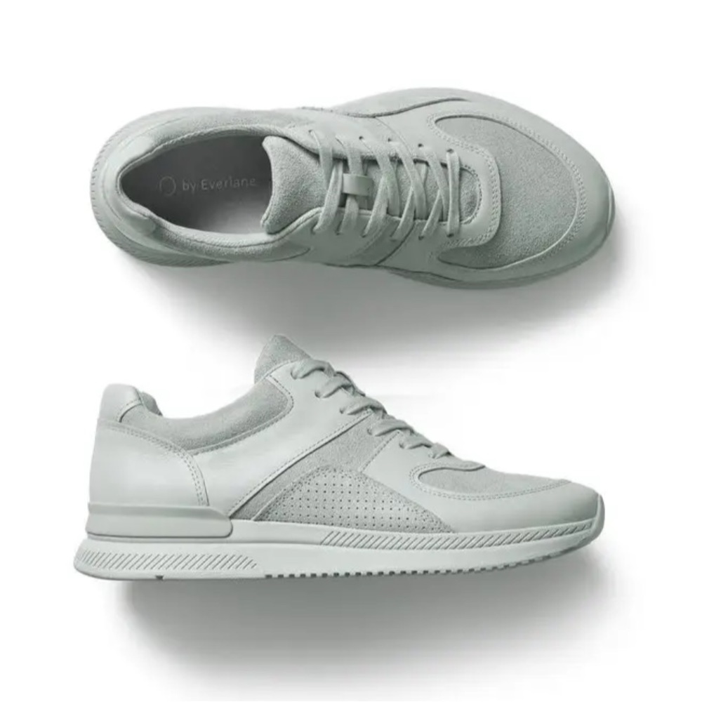 Everlane Gray O By Everlane Suede Sneakers Men's Size 9 Women Size 11
